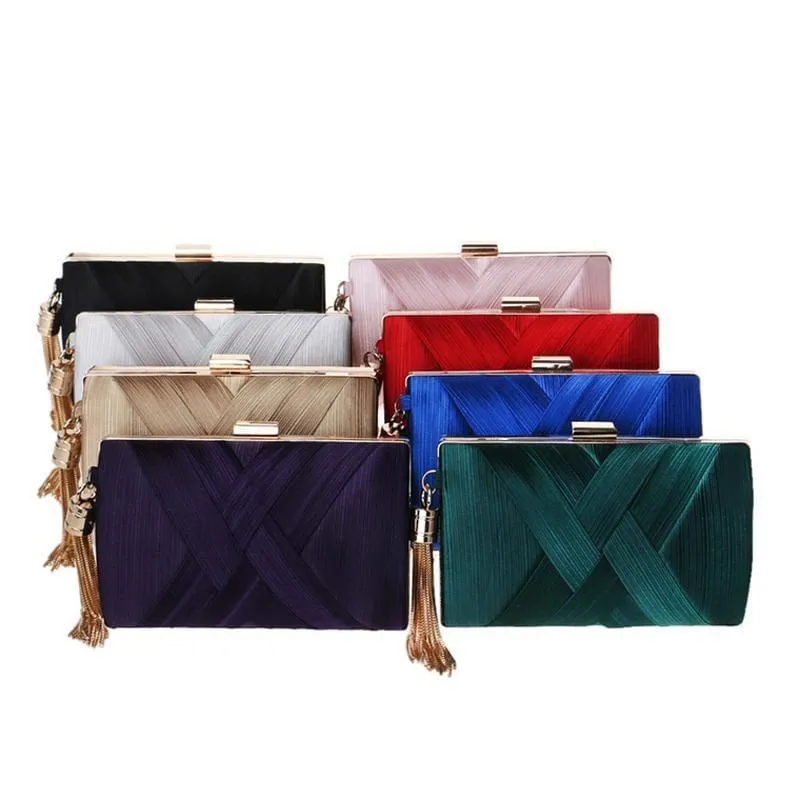 Tassel Day Clutch Bag