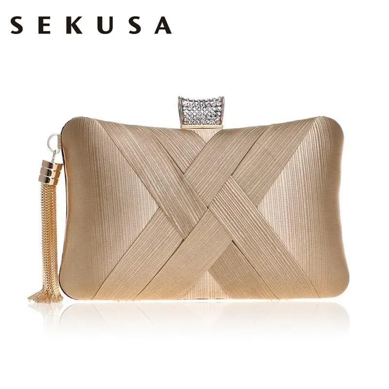 Tassel Day Clutch Bag