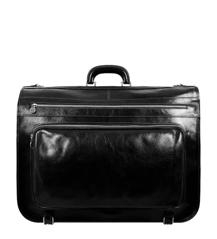 The Big Sleep - Full-Grain Italian Leather Garment Bag