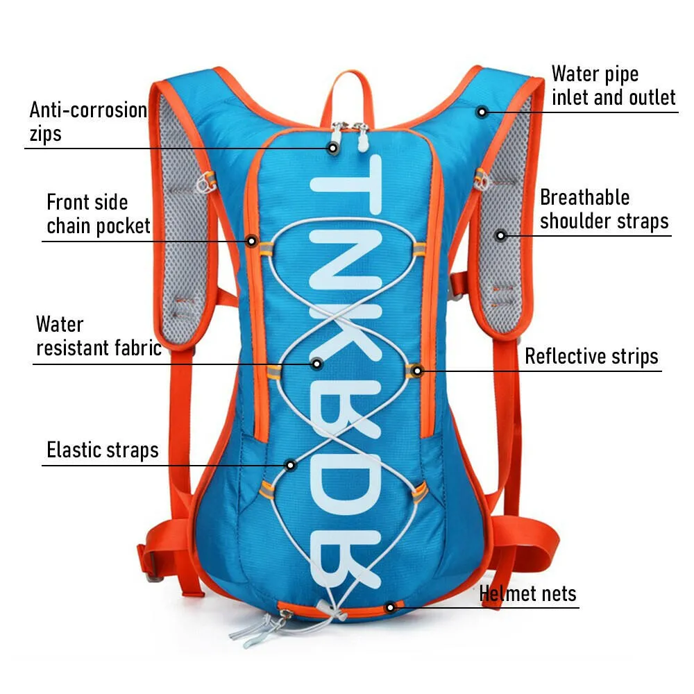 ThinkRider Cycling Backpack 12L Bicycle Bags Outdoor Sport Climbing Hiking MTB Road Bike Hydration Backpack